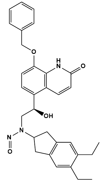 N-Nitroso O-Benzyl Indacaterol